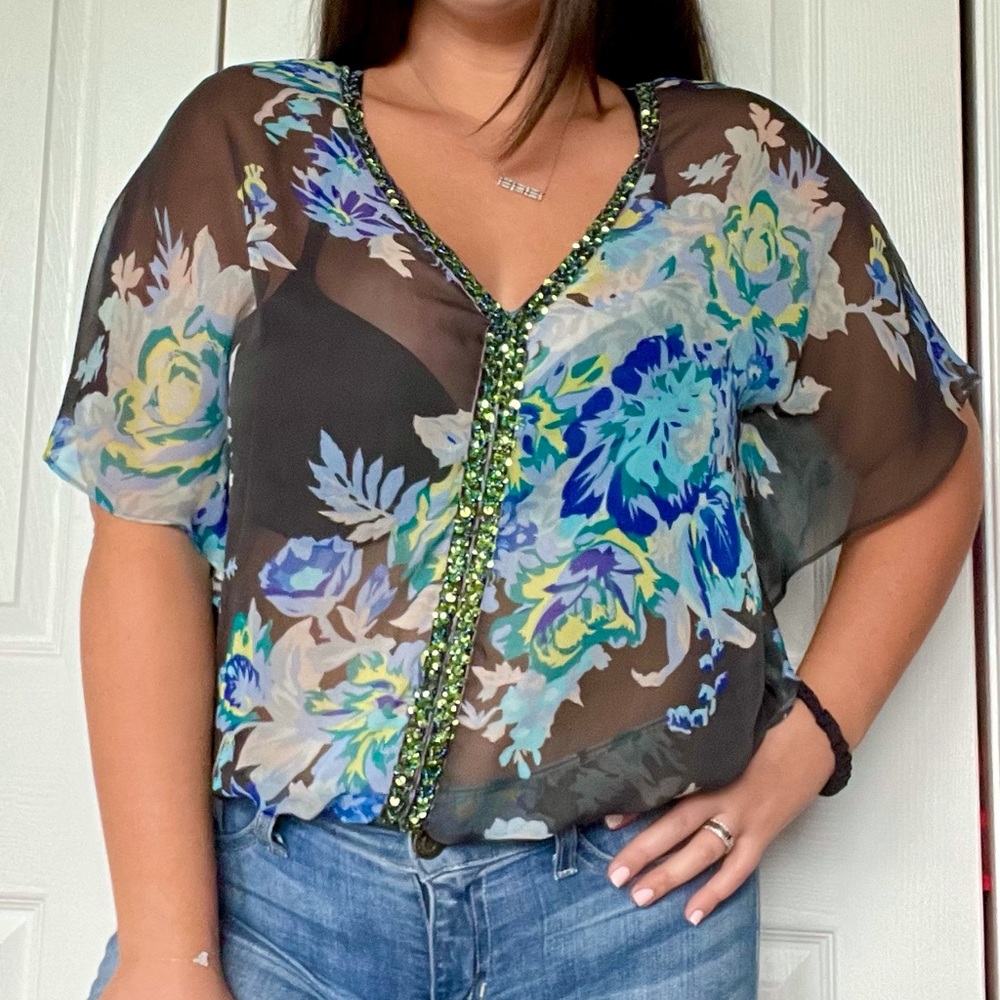 Free People Sheer Top